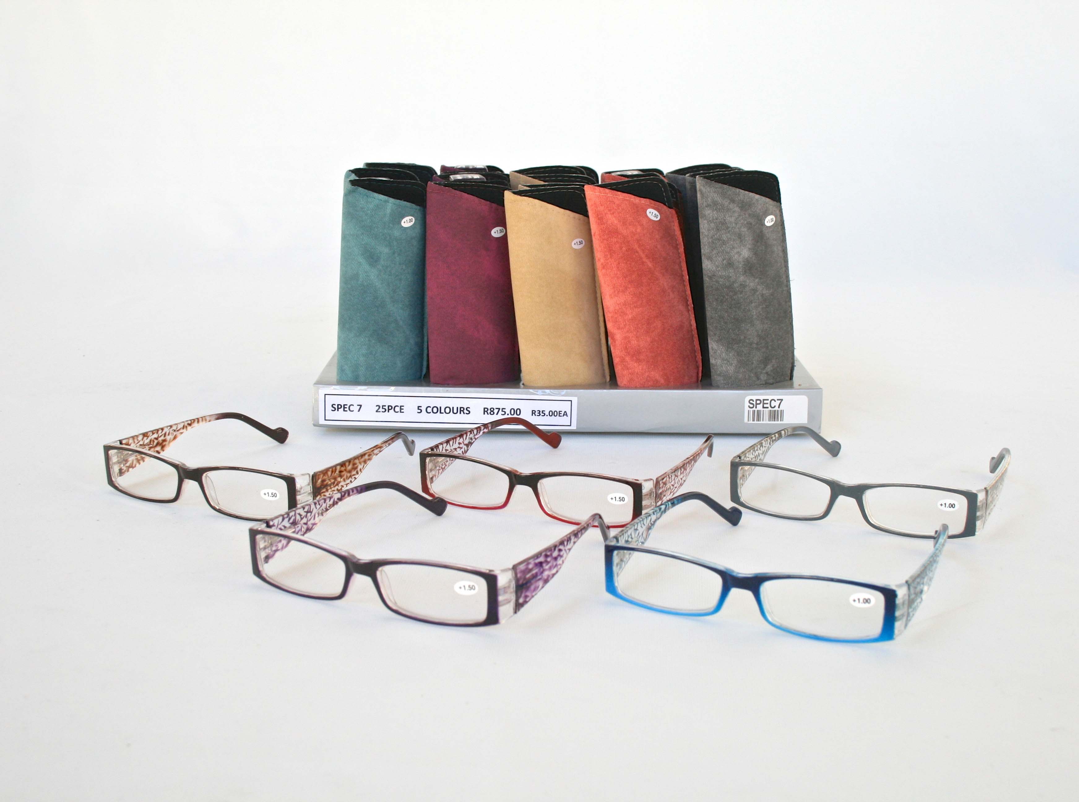25PC T/SHELL 5 COLOURWAY READER/CASE