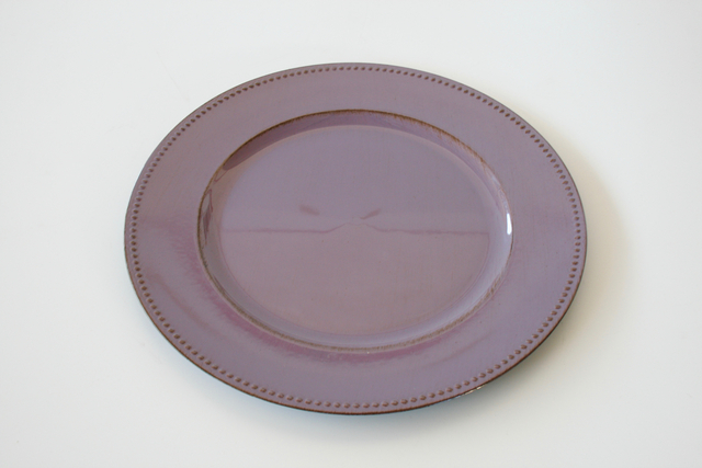 Purple Dot Edge Plate