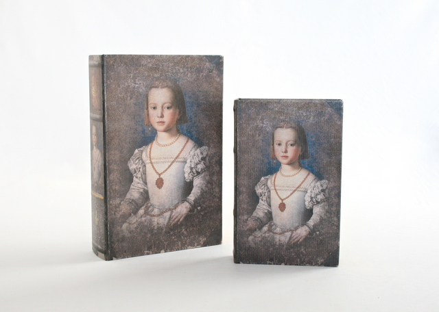 S/2 Queen Antoinette File Boxes