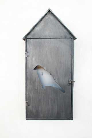 Metal Bird Key Box