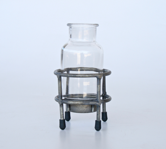 Small Bottle Tealight On Stand
