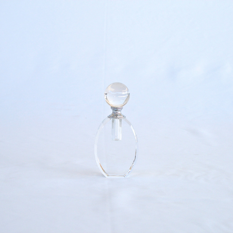 Oval Crystal Perfume Bottle