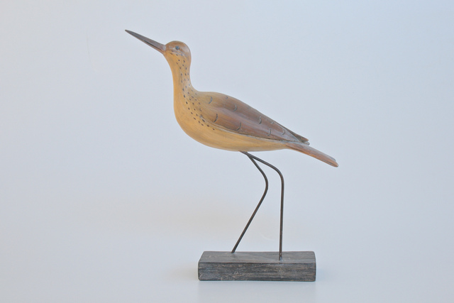Brown Sea Bird On Base