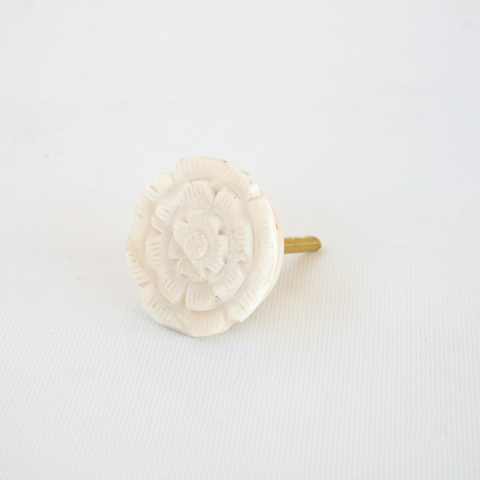 Bone Flower Knob
