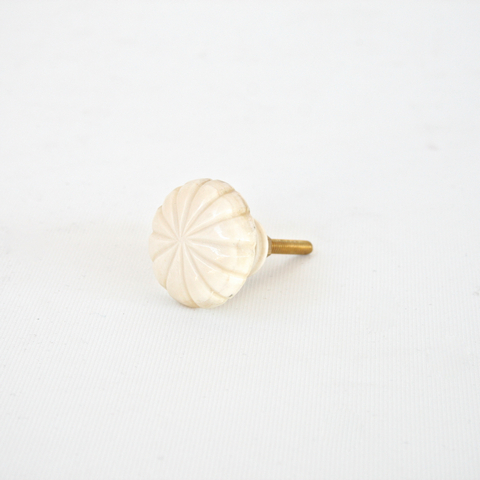 Bone Fluted Knob