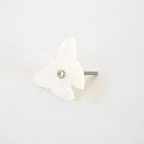 Mother Pearl Butterfly Knob