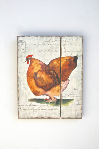 Chicken Plaque