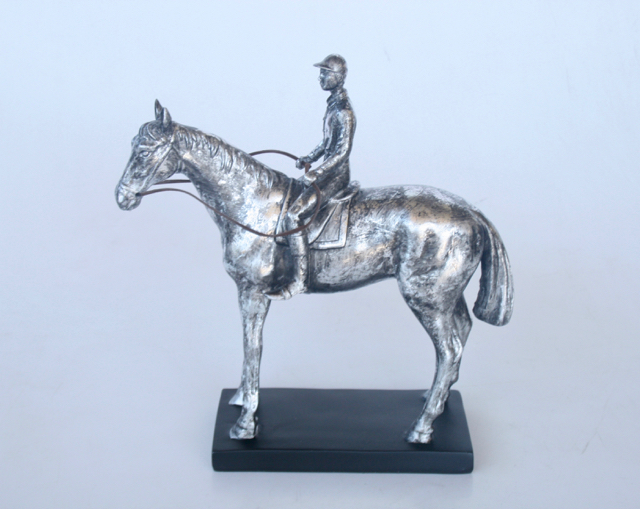 Man On Horse Silver