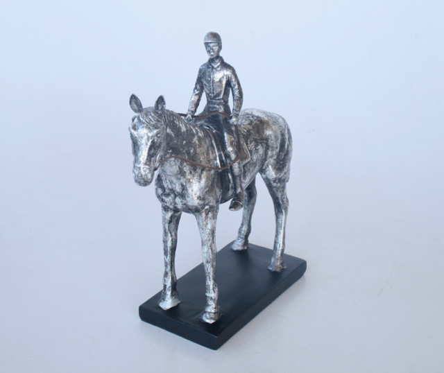 Man On Horse Silver