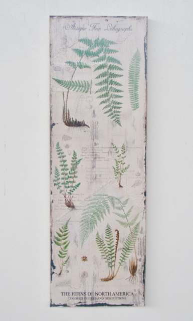 Fern Wall Plaque