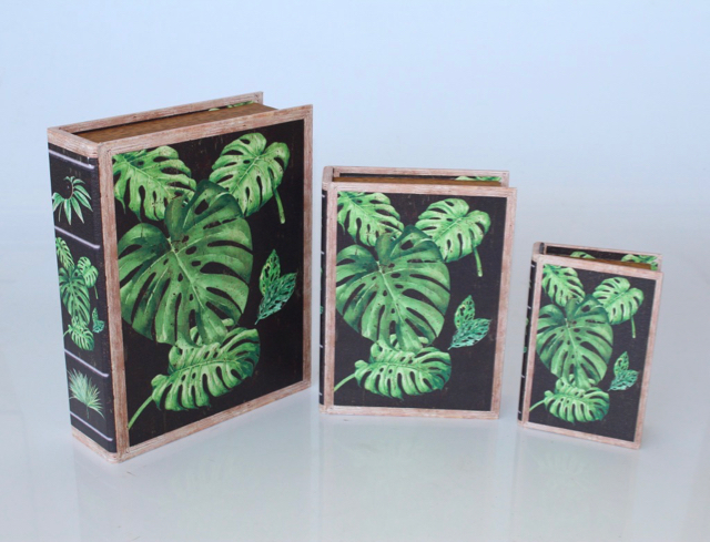 Set Of 3 Delicious Monster Black Boxes