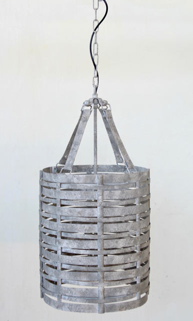 Metal Iron Woven Hanging Lamp