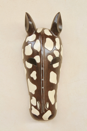 Zebra Head Wall Plaque