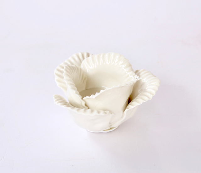 White Ceramic Tealight Holder
