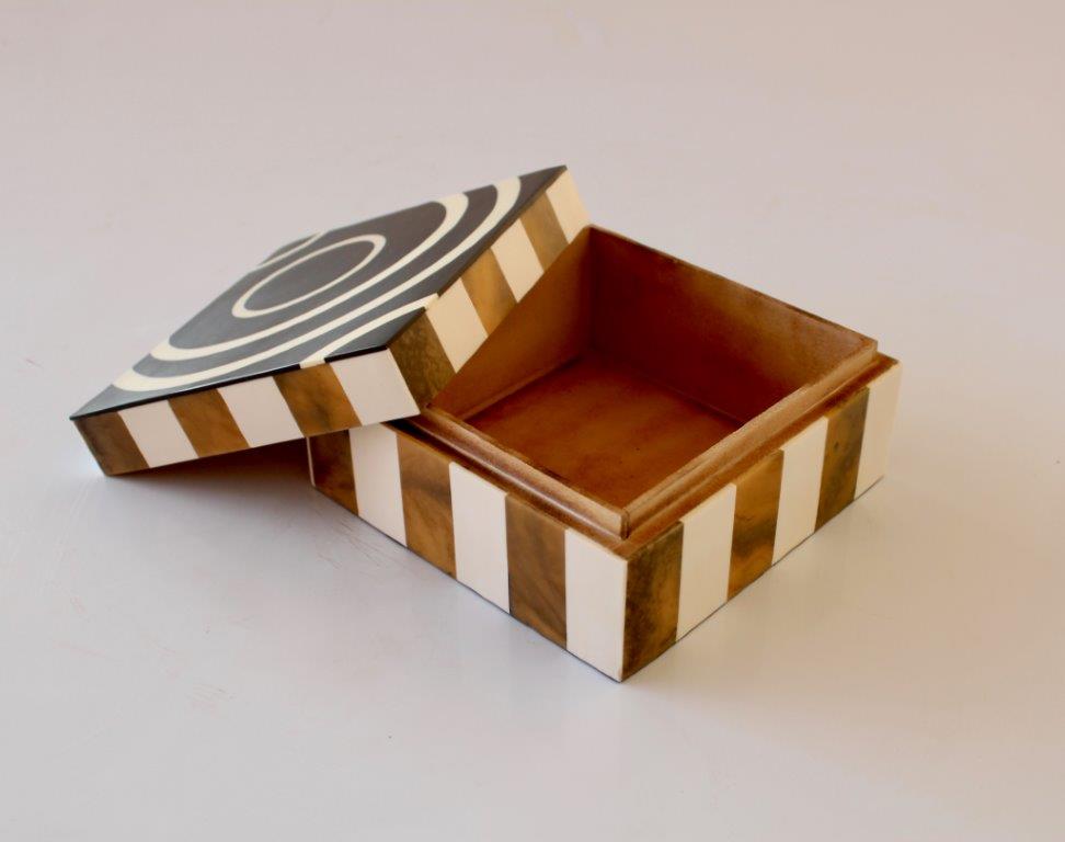 Black & White Pattern Box