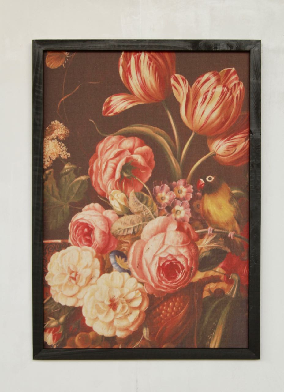 Tulip Floral Framed Picture
