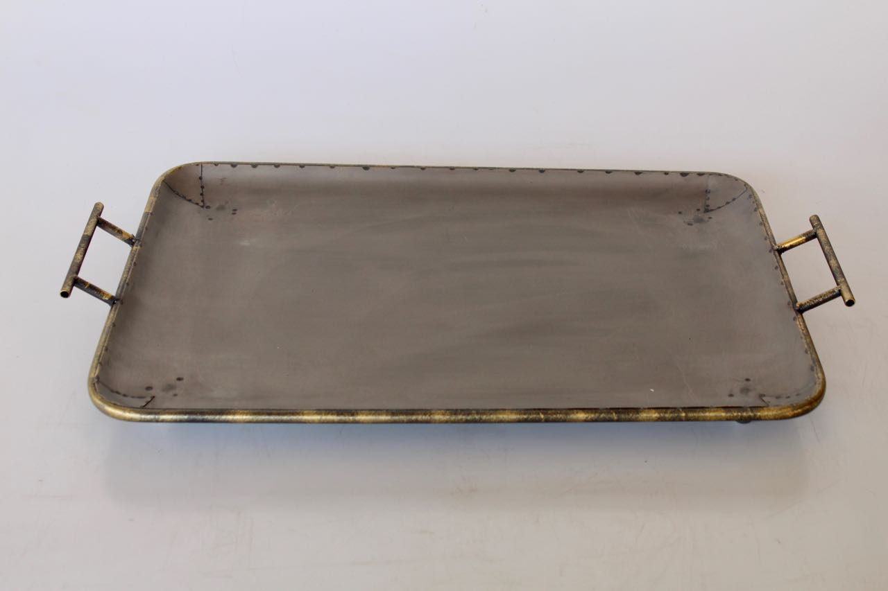 Set Of 3 Metal Trays