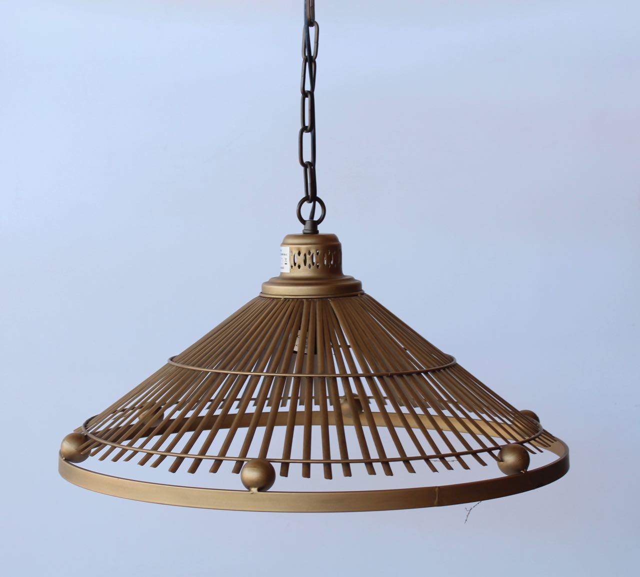 Metal Spike Dome Hanging Electric Light