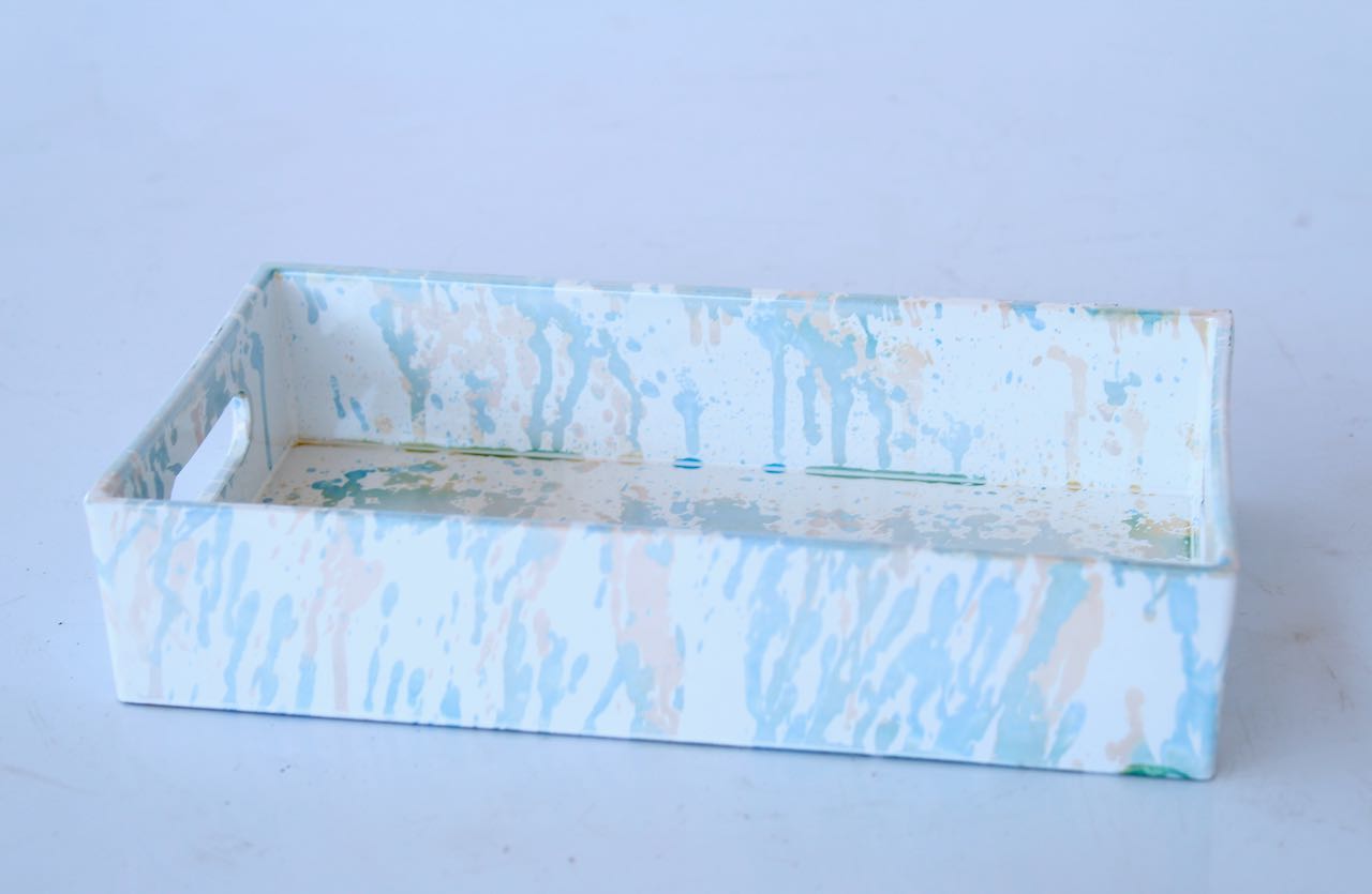 BLUE SPLASH  5X24X13CM