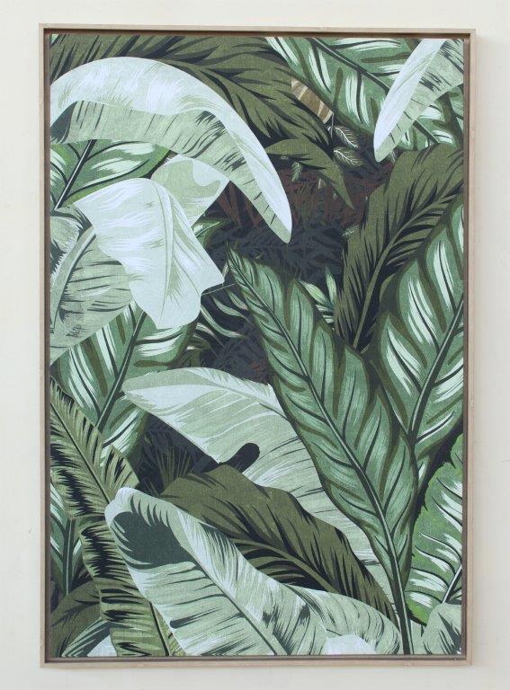 Green Plantation Framed Picture