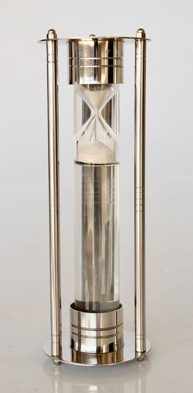 Large Steel Liquid Sand Timer
