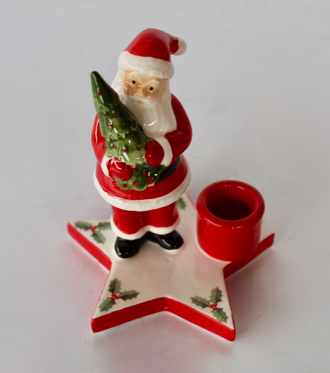 Santa Claus Candle Holder