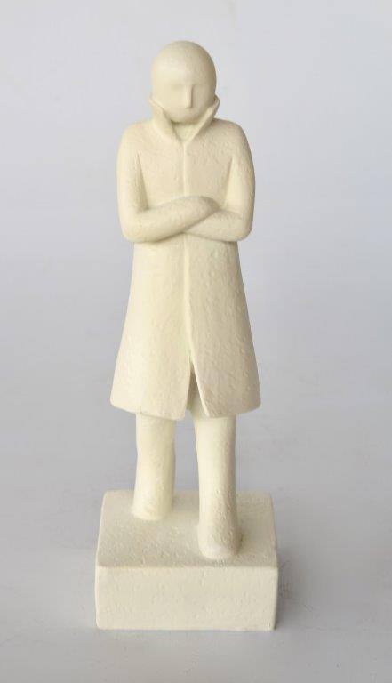 Off White Standing Man