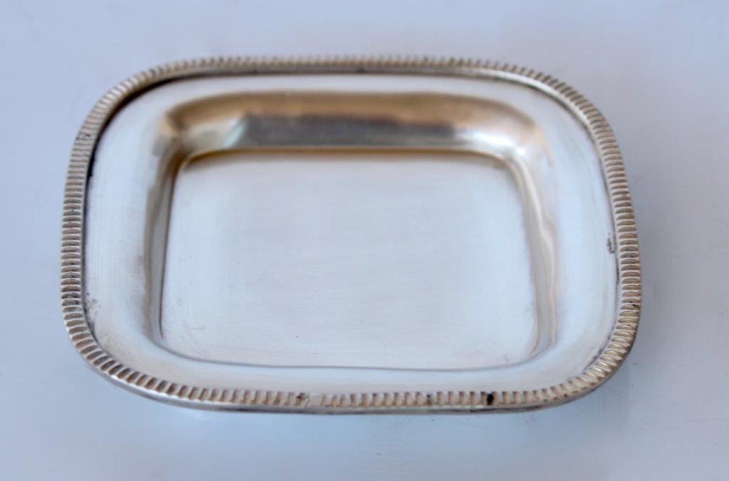 Extra Small Square Pewter Tray