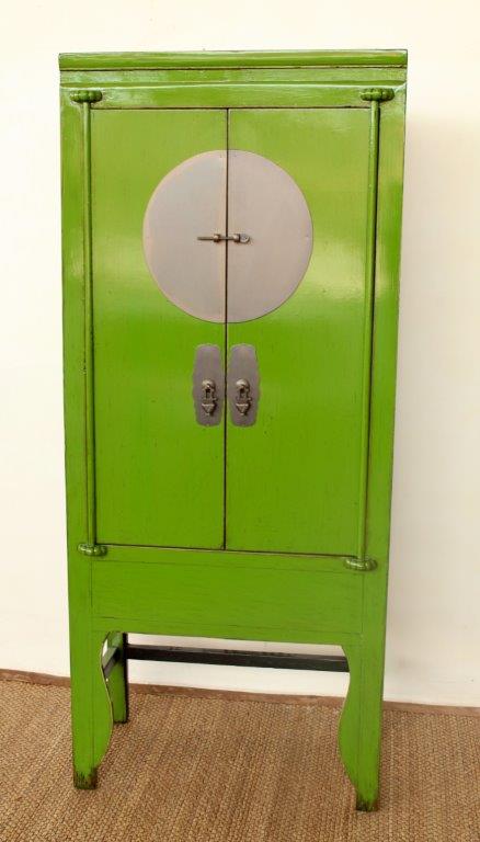 Green 2 Door Cabinet