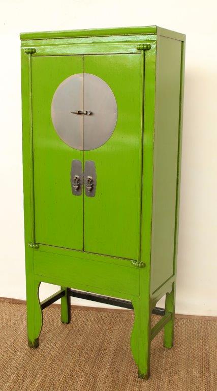 Green 2 Door Cabinet