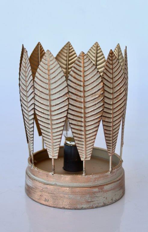 Metal Copper Distressed Led Light