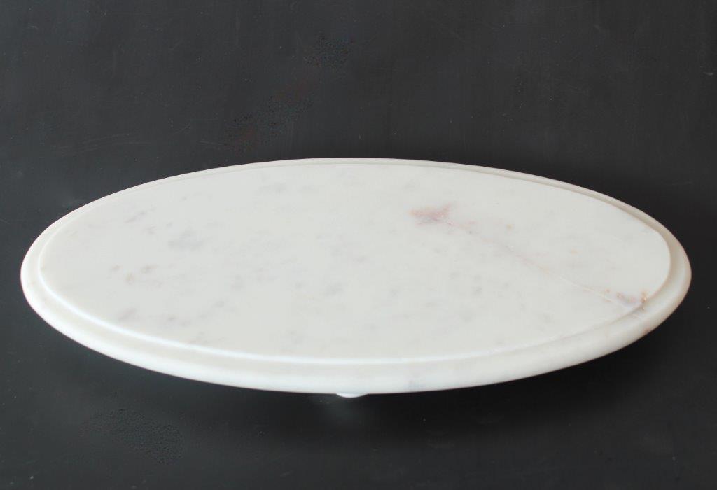 Oval Marble Stand On Feet