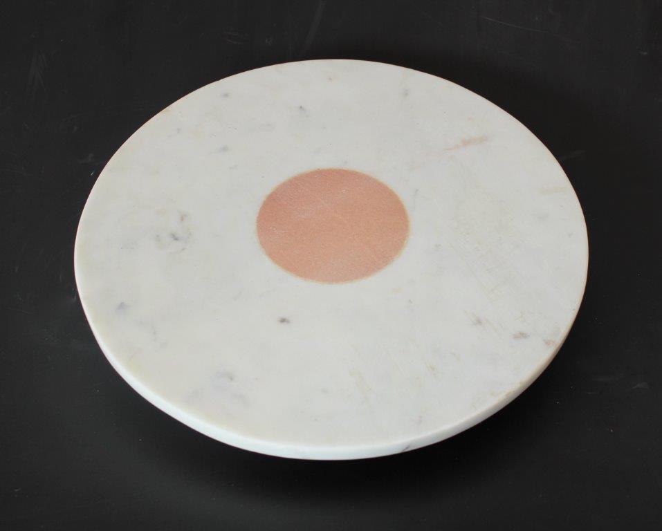 White Marble Lazy Susan