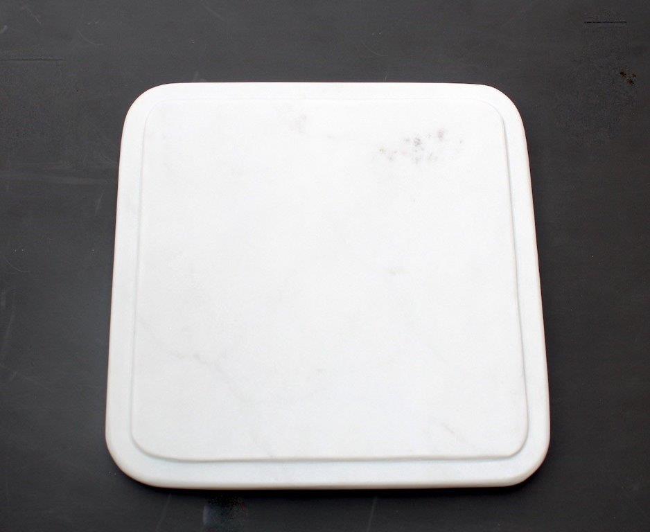 Square White Marble Board