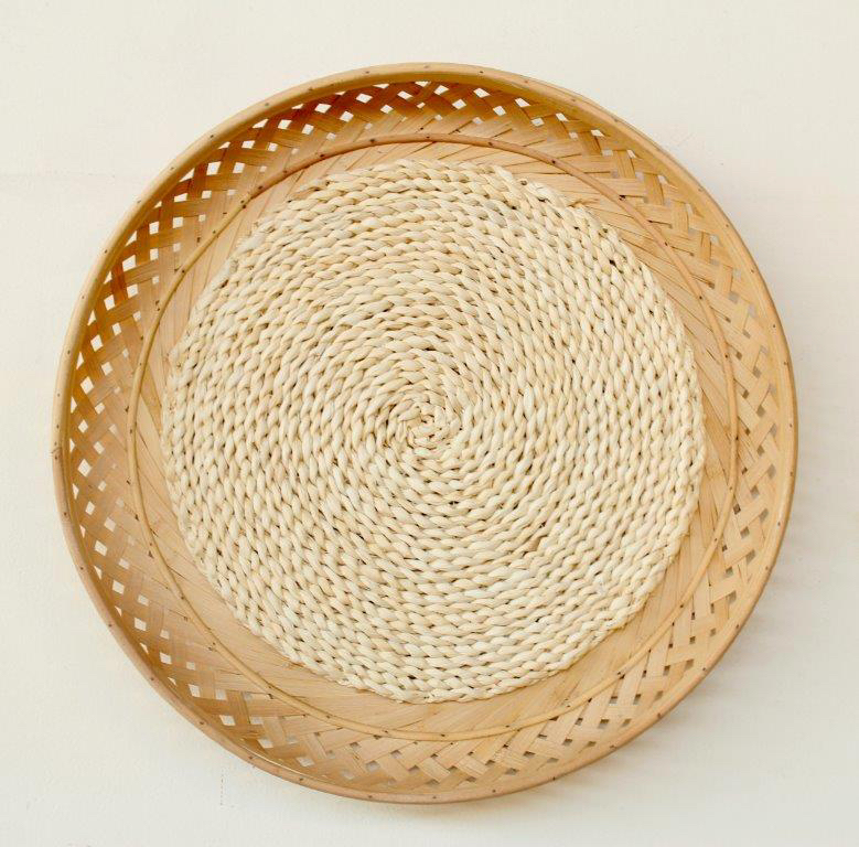Medium Natural Seagrass Rattan Wall Hanging