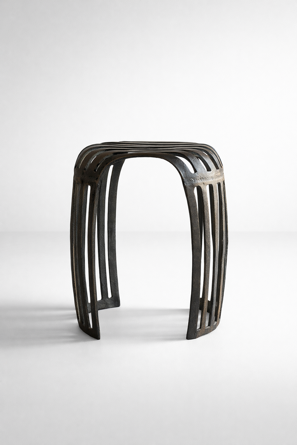 Bronze Metal Stool