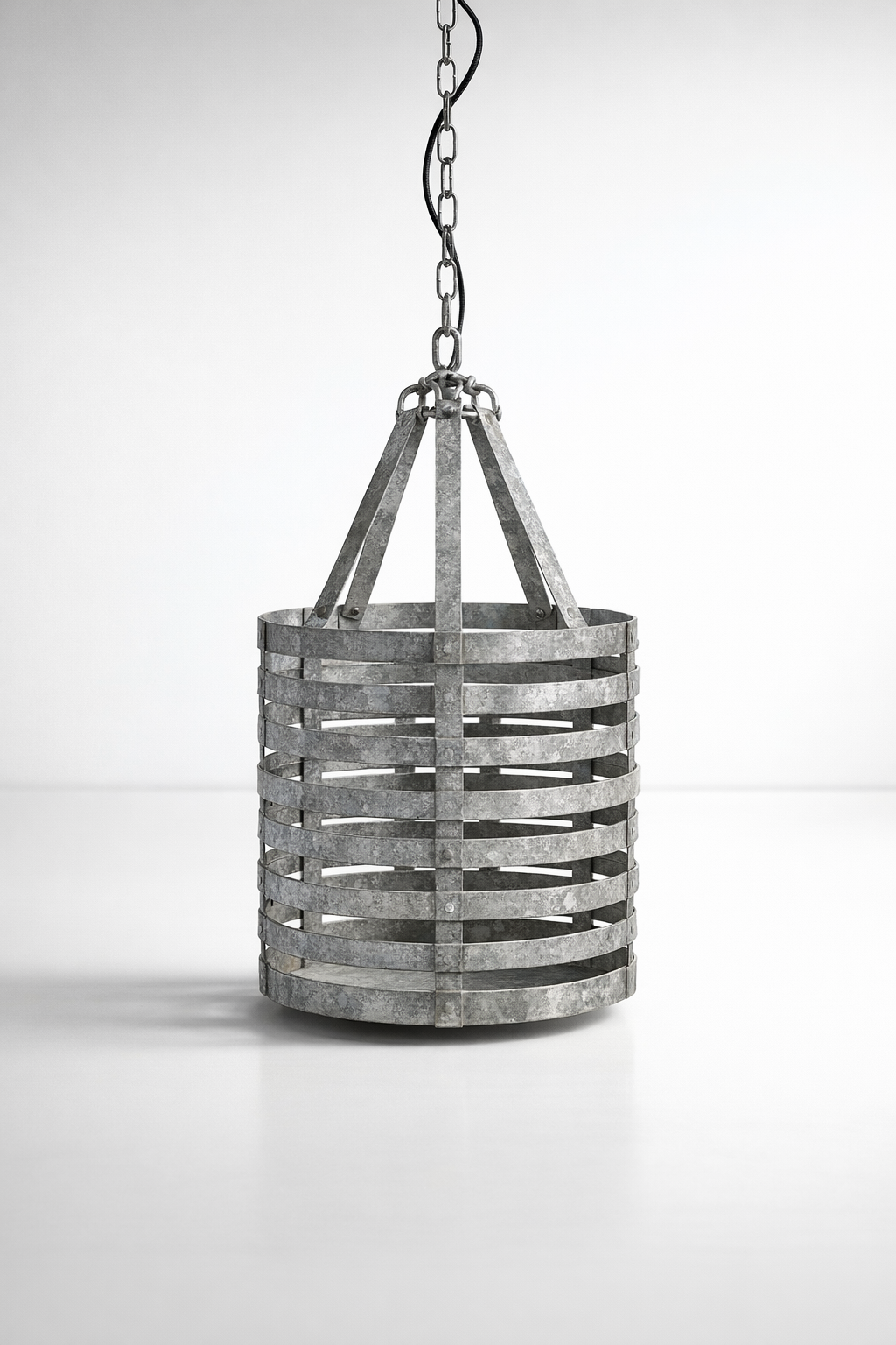 Metal Iron Woven Hanging Lamp