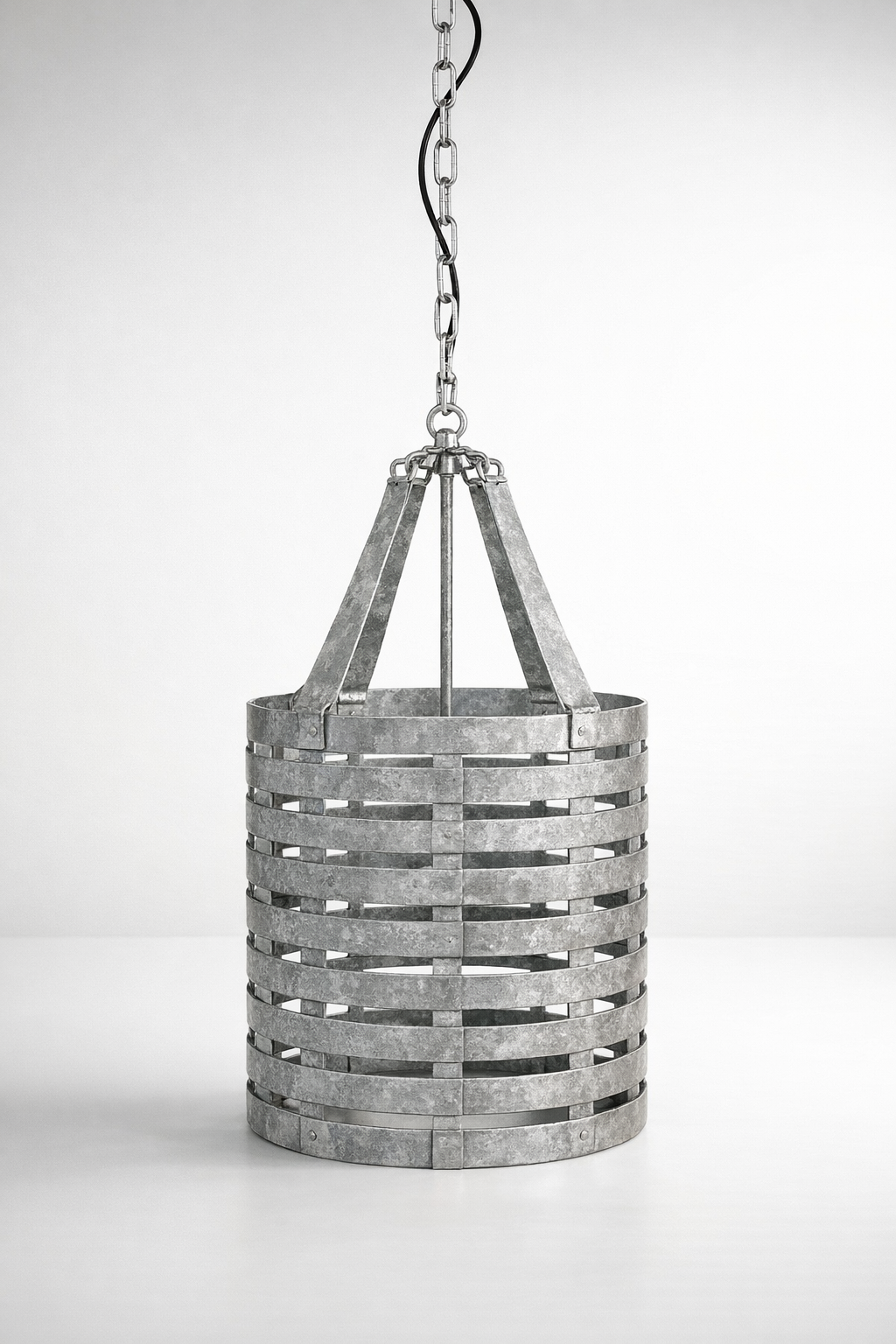 Metal Iron Woven Hanging Lamp