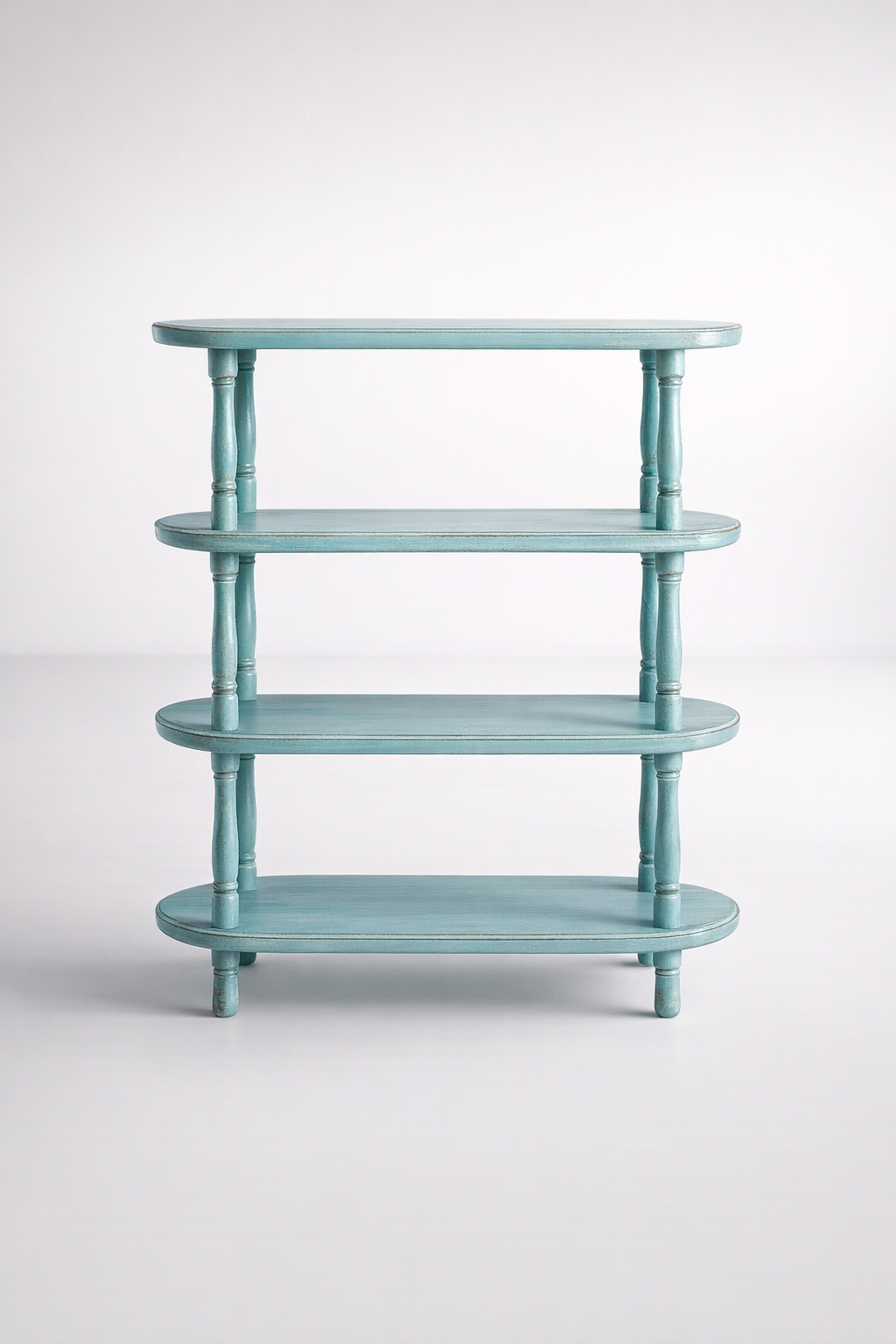 4 Tier Book Shelf Rounded Ends