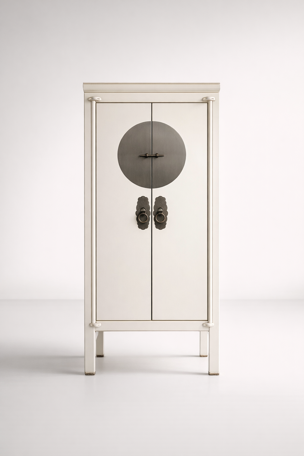 White 2 Door Cabinet