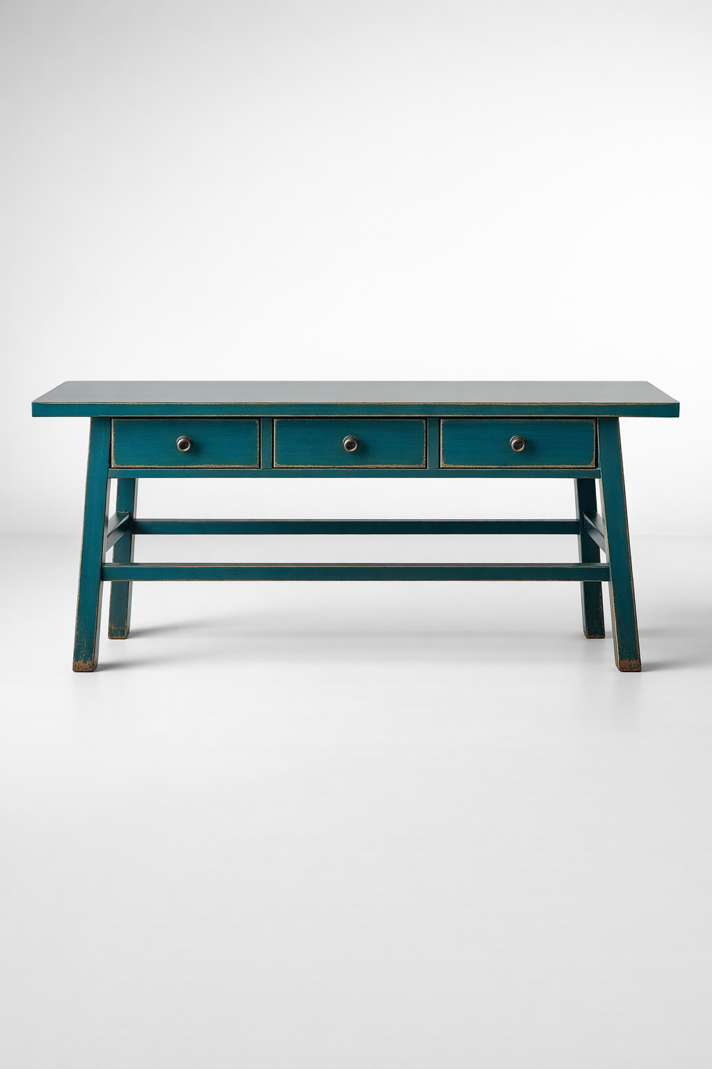 Blue 3 Drawer Server