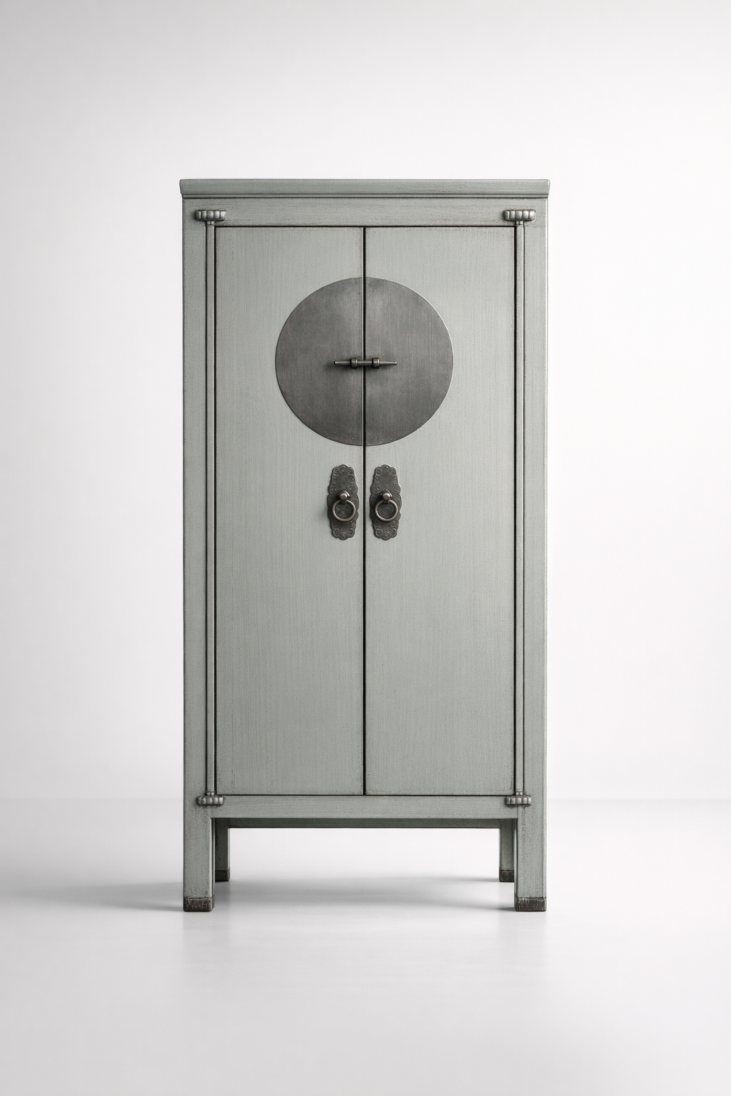 Grey 2 Door Cabinet