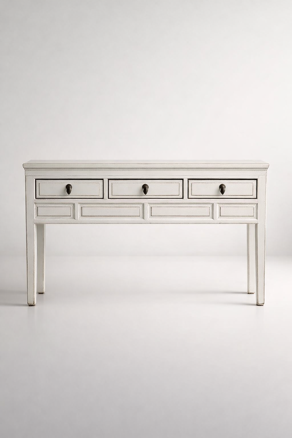 White 3 Drawer Server