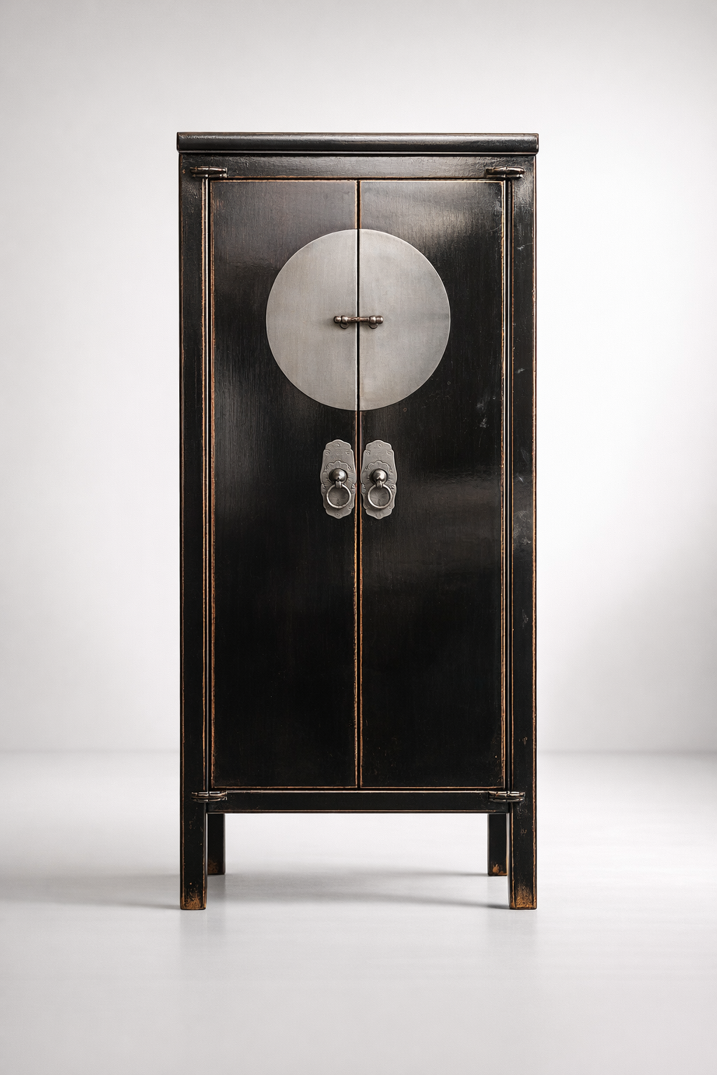 Black 2 Door Cabinet