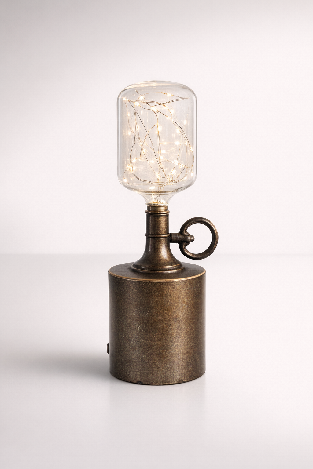 Led Battery Operated Metal Light