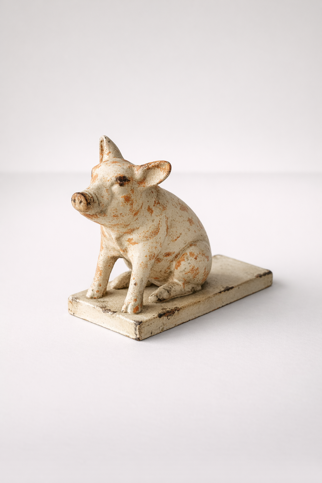 Cast Iron Pig Door Stopper