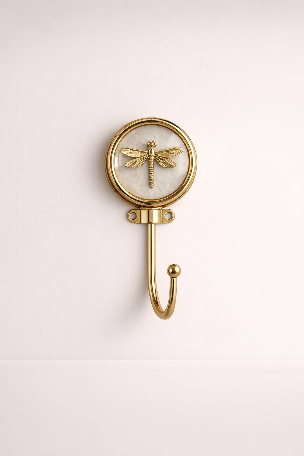 Metal Dragonfly Hook With Dome Top