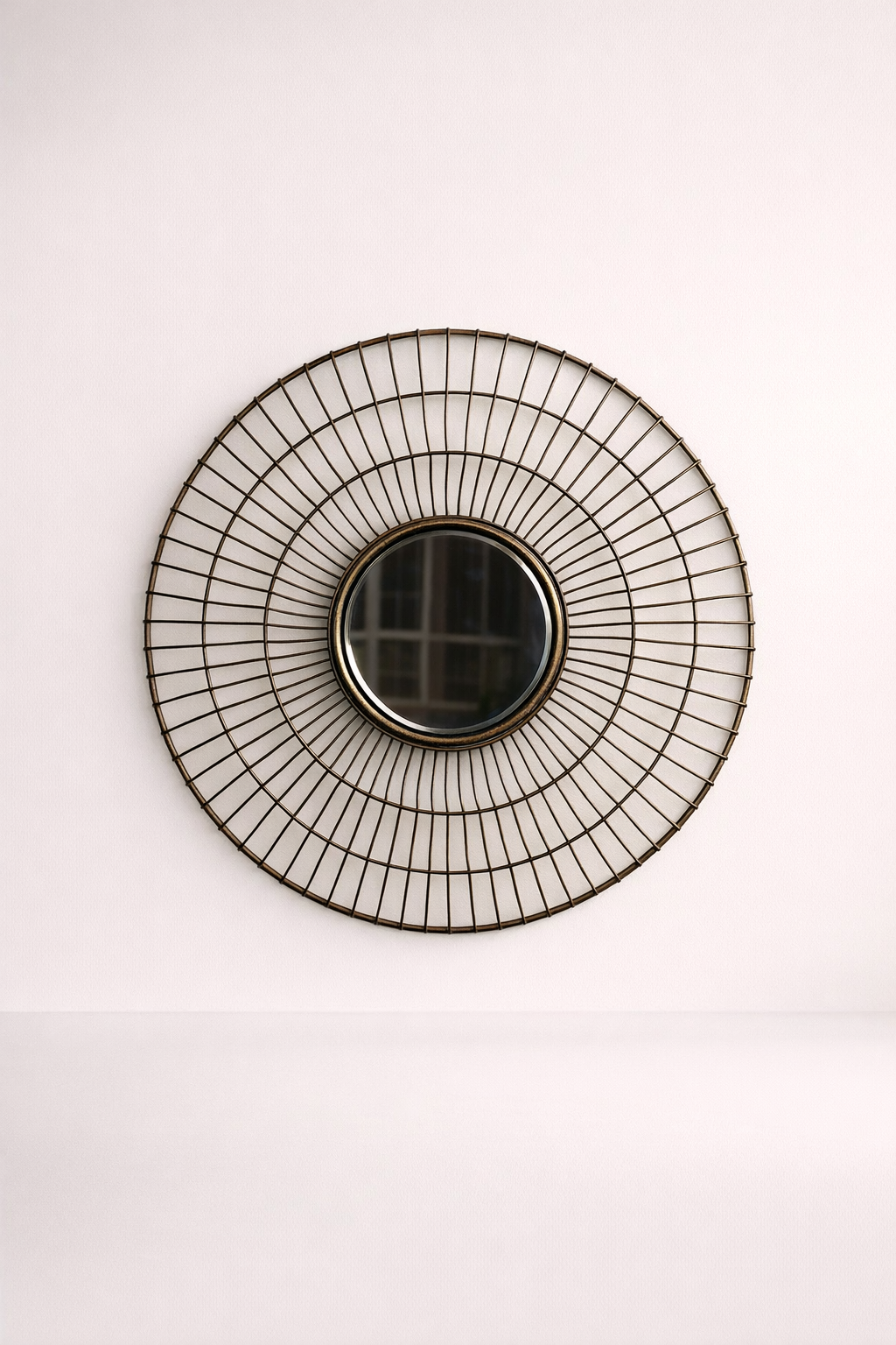 Round Metal Mirror