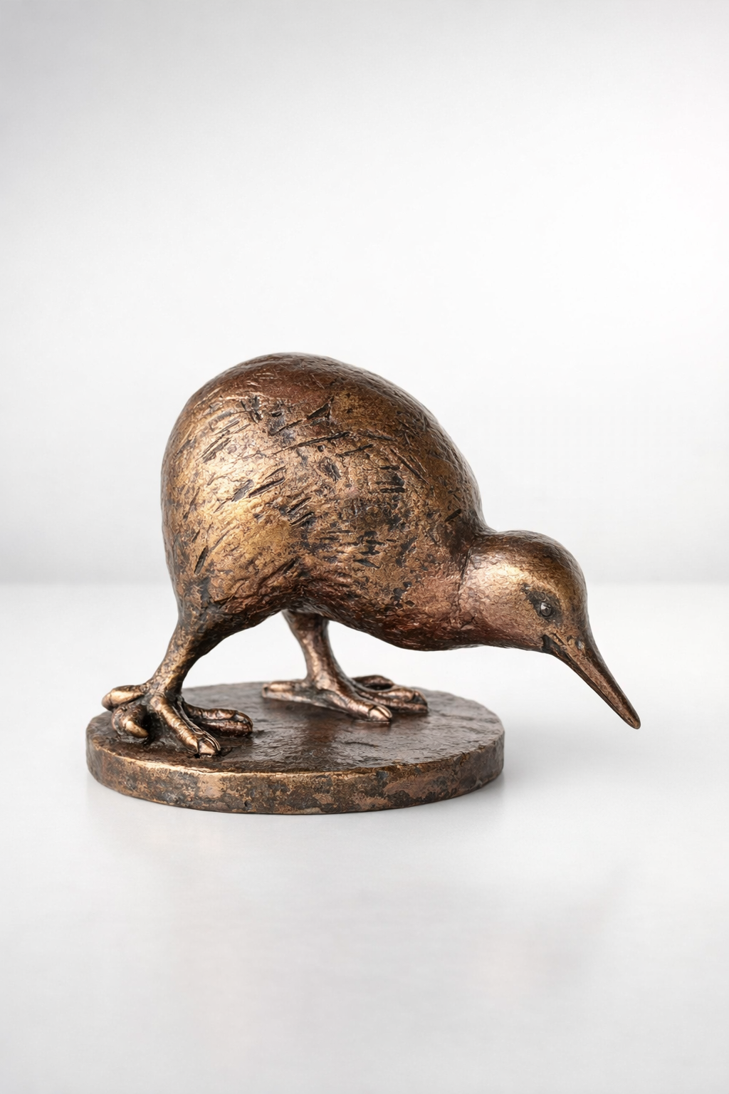 Bronze Kiwi On Stand