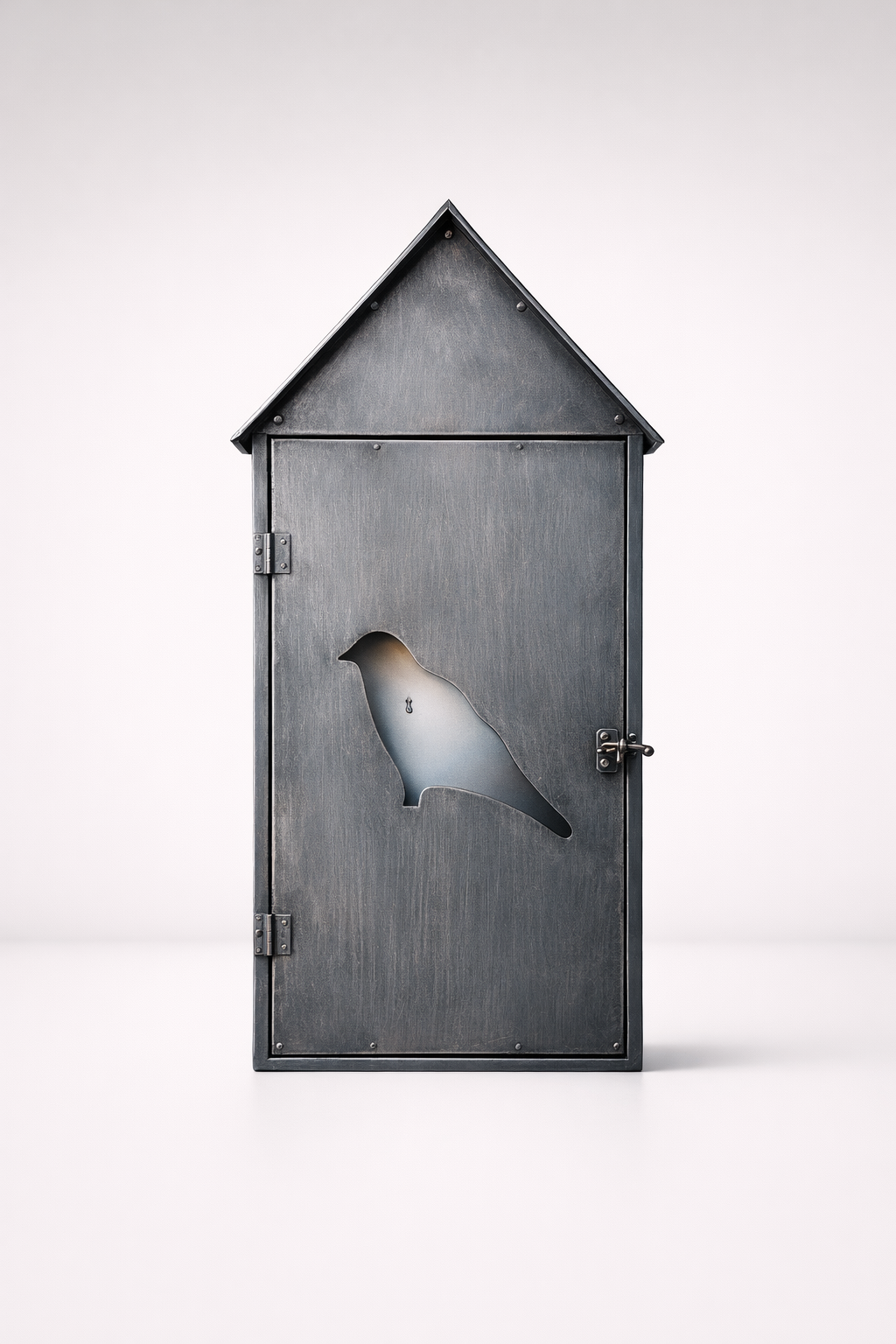 Metal Bird Key Box